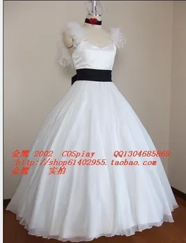 

2016 Anime Vocaloid Wedding Dress Hatsune Miku Cosplay Costume Custom-Made