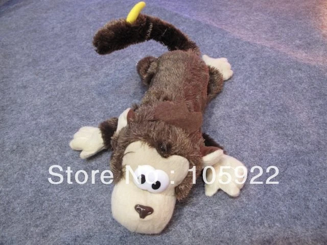 rolling laughing monkey toy