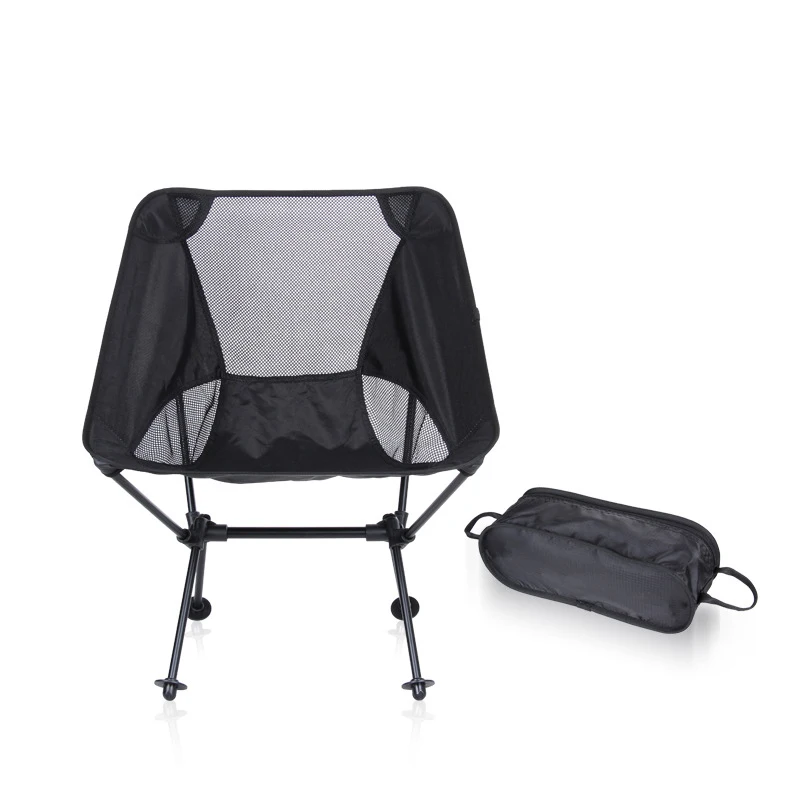 Modern Outdoor Indoor Camping Chair for Picnic fishing chairs aluminum alloy Folded moon chairs for Garden,Beach,tourism