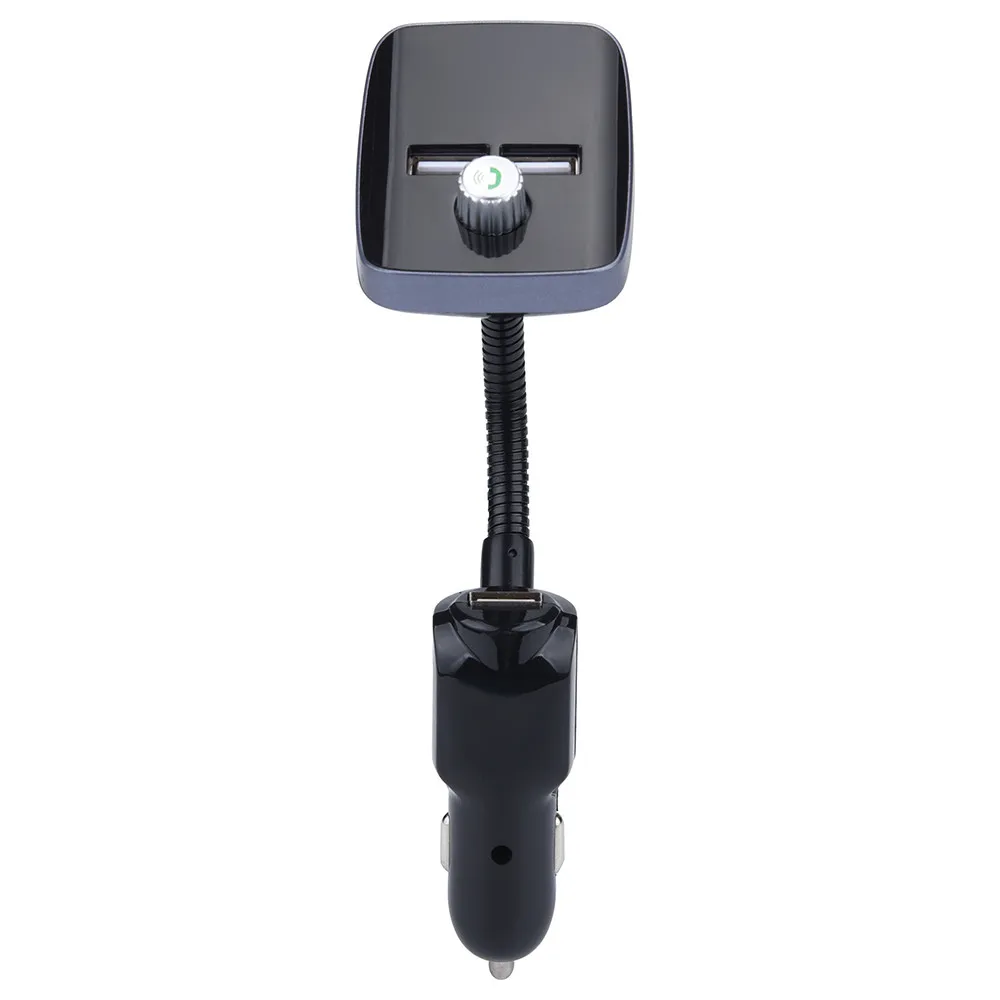 Черный Автомобильный Bluetooth fm-передатчик радиочастотный передатчик модулятор Quick Charge 3,0 зарядное устройство для устройства Handsfree автомобильный комплект MP3-плеер# Y1