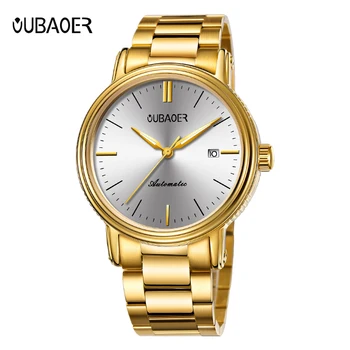 

OUBAOER Luxury Watch Men Roles Automatic Mechanical Watches Stainless Steel Auto Date Wristwatches Reloj Hombre Automatic OB2024