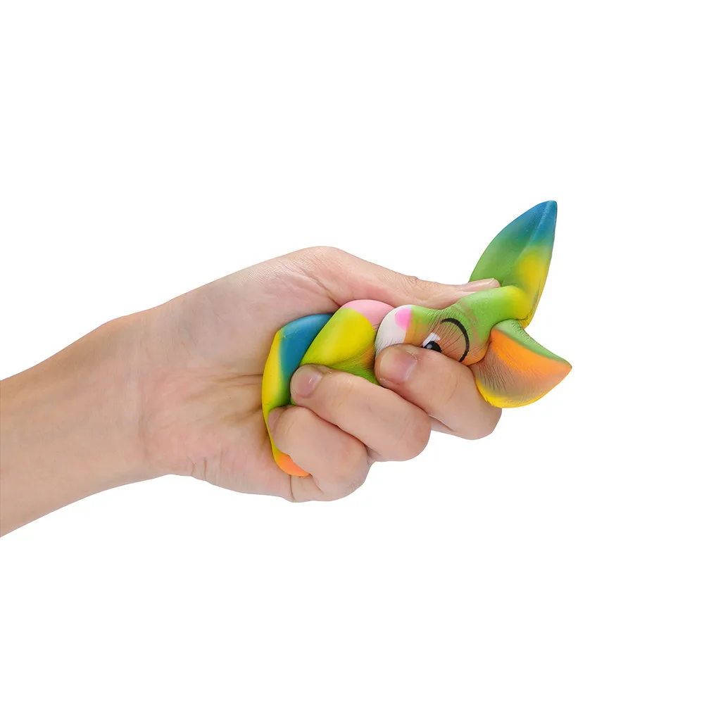 Декомпрессионная игрушка практичная сжимаемая для снятия стресса милая лиса