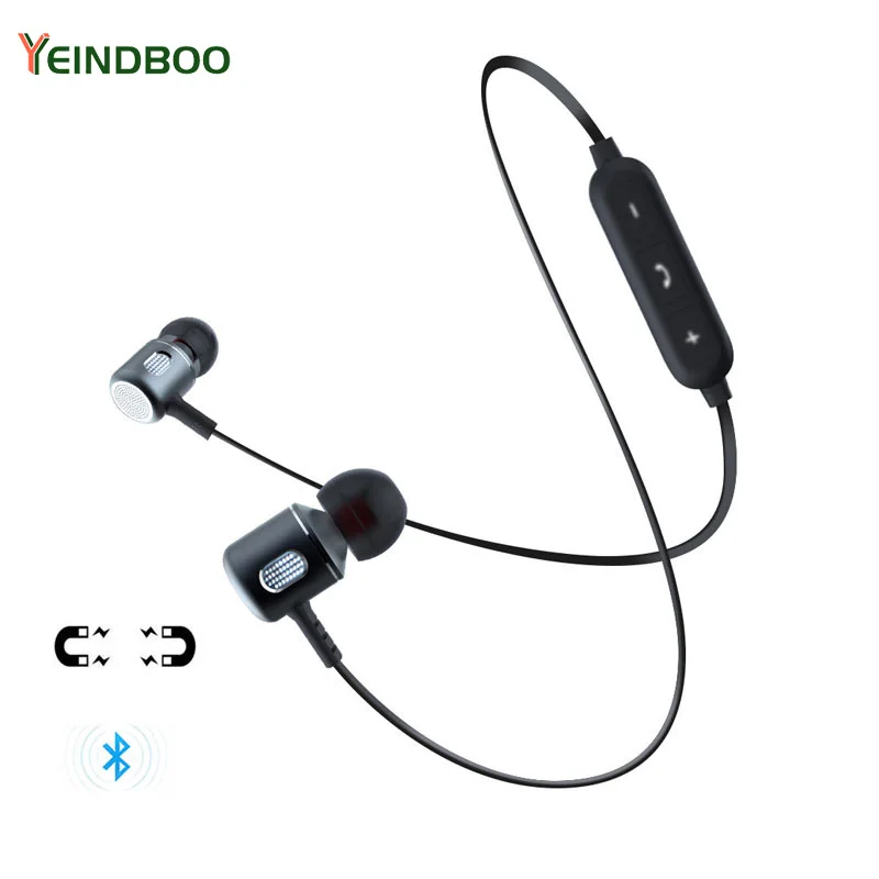 YEINDBOO Bluetooth наушники супер бас в ухо беспроводные с микрофоном для мобильного