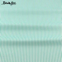 Книжный текстильный хлопковый саржевый младенец, ткань для кукол светло-зеленые полоски дизайнерская ткань Tecido лоскутное шитье своими руками материал платья