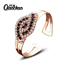 High Quality Rhinestone Crystal Bangle&Bracelet for Women Men Tin Alloy Copper Plated Exquiste Made Luxurious Jewelry Pulseira