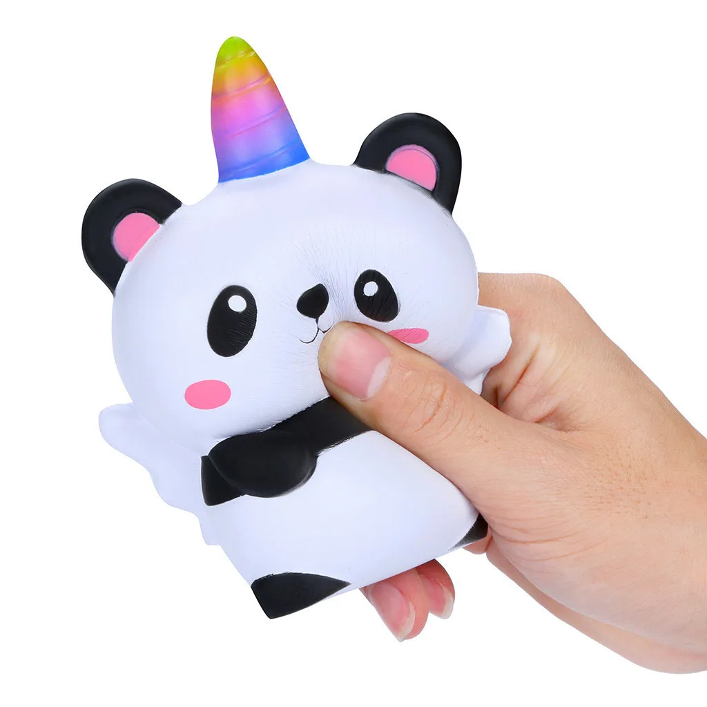 Squishies Kawaii мультфильм панда Ангел медленно растет крем ароматическая игрушка для