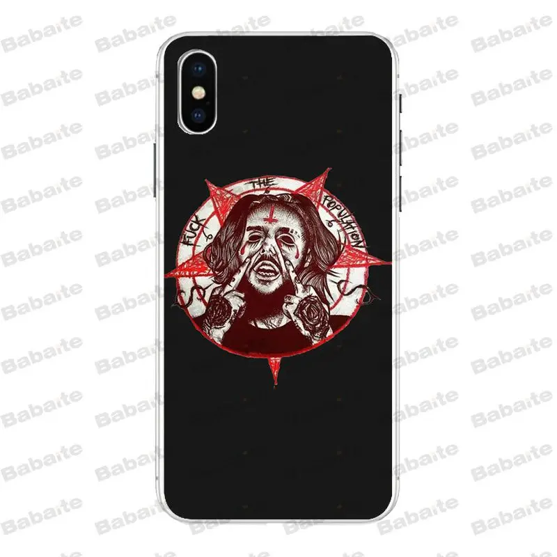 Babaite Suicide Boys Мягкий силиконовый чехол для телефона для iPhone X XS XR XSMax 6 6S 7 7plus 8 8Plus 5 5S 5c SE coque11 11pro 11promax - Цвет: A8