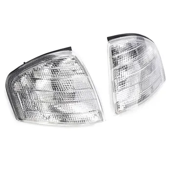 

Clear Auto Corner Lights Turn Signal Led Lamps For Mercedes Benz C Class W202 1994-2000 Car Ambient Modification Accessories
