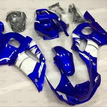 Для YAMAHA YZFR6 1998-2002 Abs обтекатель YZF600 R6 98 99 Abs обтекатель YZFR6 1999 сине-белый обтекатель