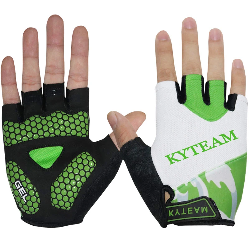 Велосипедные перчатки Kyteam для мужчин и женщин с полупальцами Guantes MTB Ciclismo Cortos
