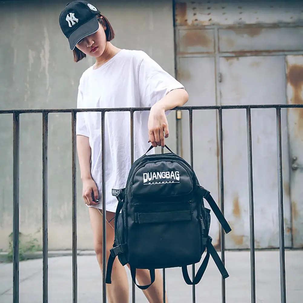 جديد أكسفورد النسيج مزدوجة الروك أكياس لوح التزلج على ظهره الرياضة على ظهره متعددة الوظائف قابل للتعديل مروحة حقيبة الطلاب الأسود حقيبة جديد أكسفورد النسيج مزدوجة الروك أكياس لوح التزلج على ظهره الرياضة على ظهره متعددة الوظائف قابل للتعديل مروحة حقيبة الطلاب الأسود حقيبة