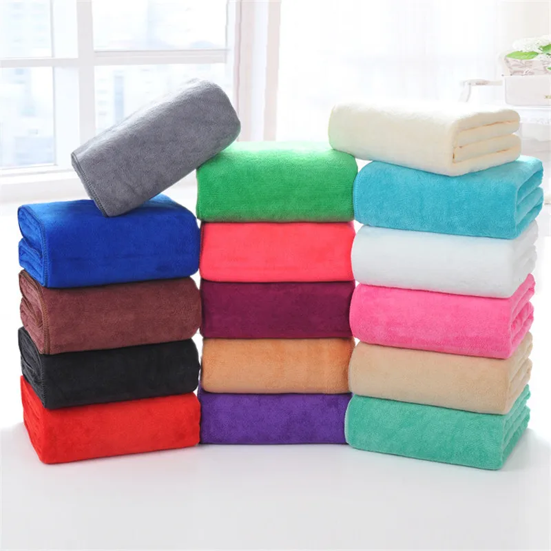 19 Colors Microfiber Towel Sport Swimming Beach Bath Towel Super Absorbant Quick Dry Travel Towel Home Textile  Hotel Bathrobe 19 Colors Microfiber Towel Sport Swimming Beach Bath Towel Super Absorbant Quick Dry Travel Towel Home Textile  Hotel Bathrobe