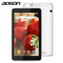 Aoson M751S-BS multi task 7 inch Tablets Android 4.4 Quad Core Wifi 512MB RAM 8GB ROM Dual Camera 0.3/2MP External 3G Bluetooth