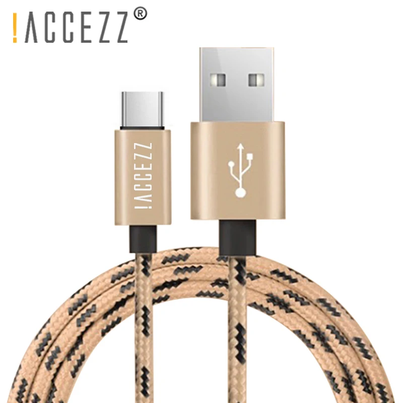 ACCEZZ usb зарядный кабель для передачи данных type C для Xiaomi 5 6 samsung Gaxaly S8 S9 Plus зарядный шнур для Oneplus 6 5 5T быстрая линия зарядного устройства