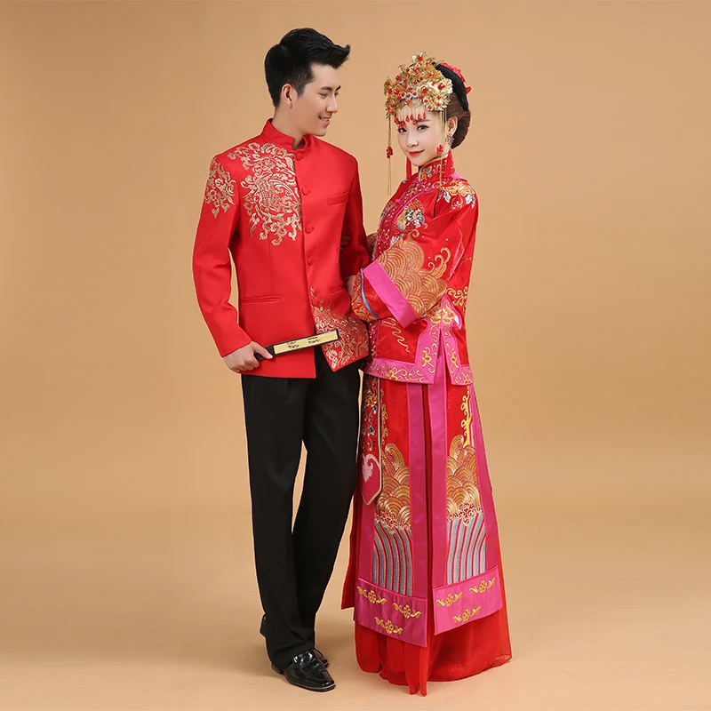 Herren Jacke Tang Anzug Anzuge Mannlichen Shanghai Oriental Kleidung Traditionelle Chinesische Kleidung Fur Rote Tunika Manner Tang Anzug Jacke Top Oriental Clothes Traditional Clotheschinese Traditional Clothes Aliexpress