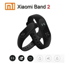 Original Xiao mi mi 2 banda inteligente Pulseira Pulseira De Fitness Monitor De freqüência cardíaca banda mi mi Band2 com tela oled