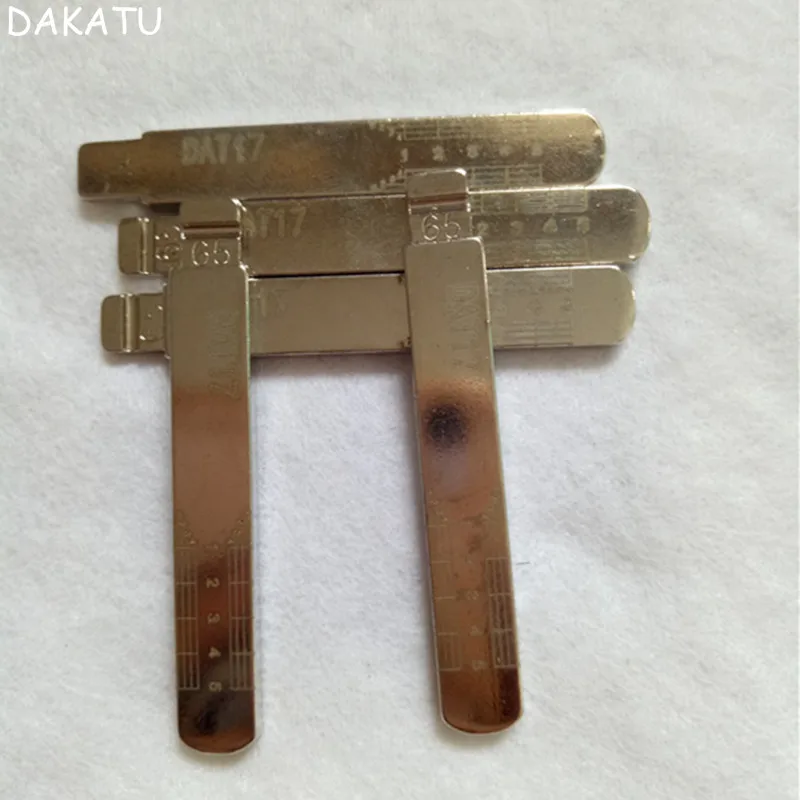 Scale Shear Teeth Blank Key DAT17 For Subaru Legacy Forester Outback NO