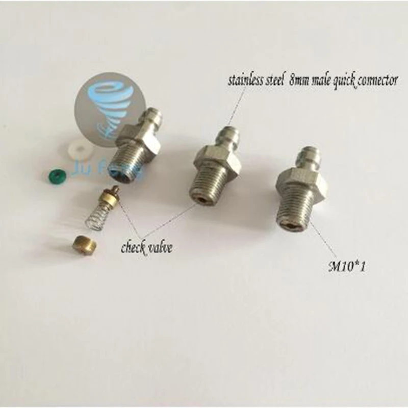 New Paintball Airsoft Air Gun PCP 8MM Male Quick Head Connection Check