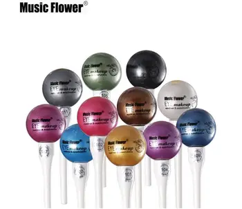 

makeup brand Music flower Lolly Liquid Eye Shadow Flashing Liquid Eye Shadow Waterproof 12 colors12pcs/set