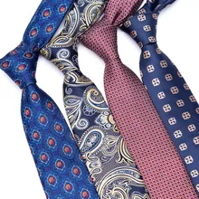 Мужской роскошный галстук, официальные жаккардовые галстуки, тканые клетчатые галстуки, Свадебный галстук-бабочка, мужская деловая рубашка, аксессуары, Corbatas Para Hombre