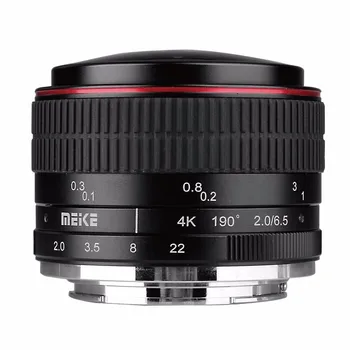 

MEIKE MK-6.5mm F2.0 Fisheye Lens for Sony E-mount APS-C Cameras A6000 A6300 A6500 A6400 A5000 A5100