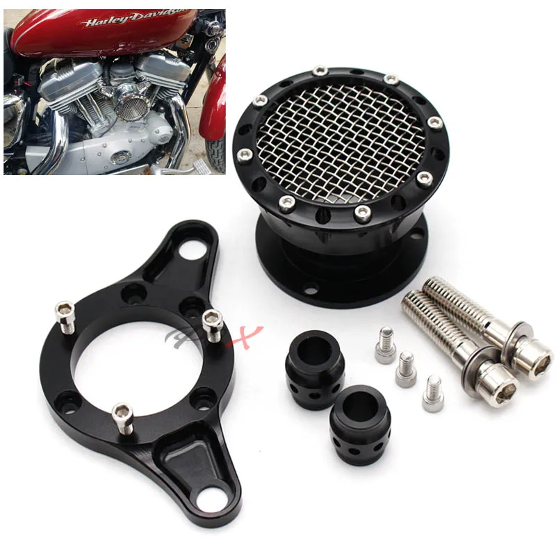 Universal Motorcycle Velocity Stack Air Cleaner Intake Filter CNC