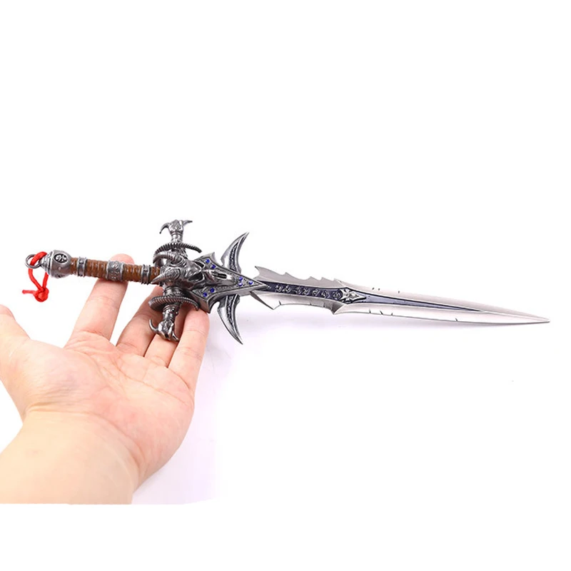 Вау Артас менетиловый меч Frostmourne литье из сплава Крутое ремесло подарок игрушки