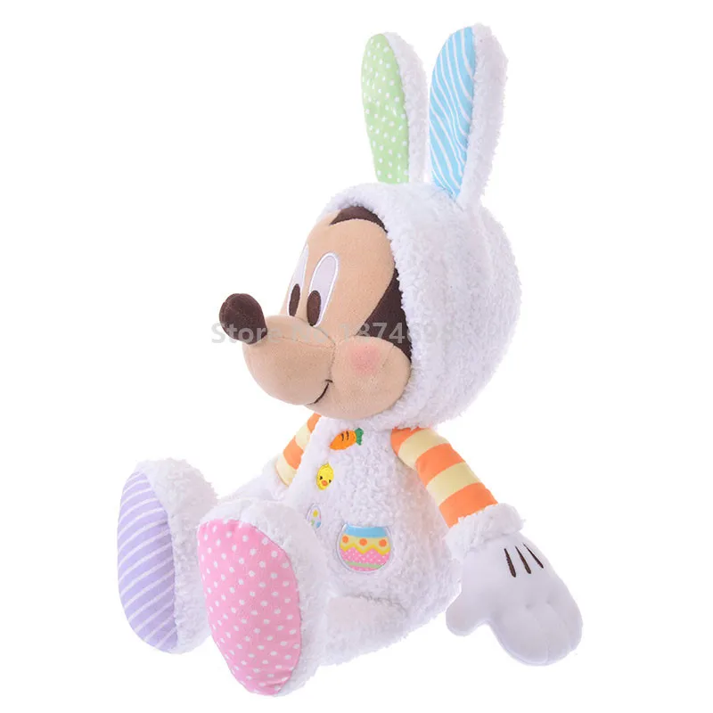 Пасхальный Микки Минни плюшевый костюм кролика милые мягкие животные мягкие детские игрушки куклы детские подарки