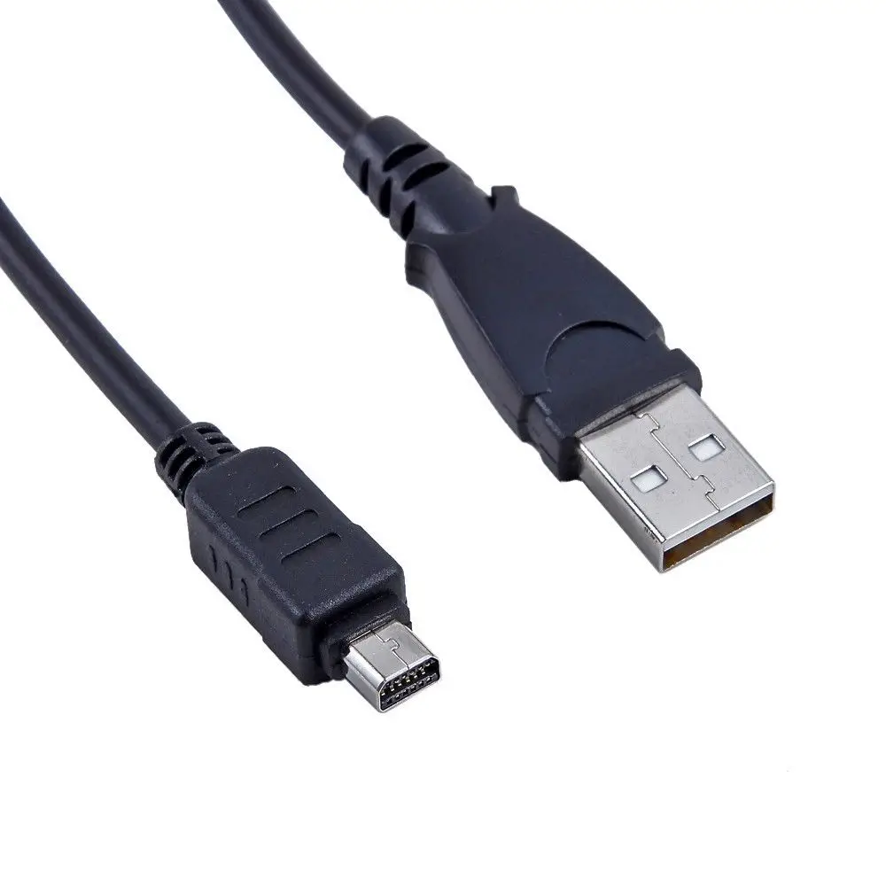 Transferencia de datos USB Cargador Cable de alimentación Plomo Para Olympus Tough 6020 1M 