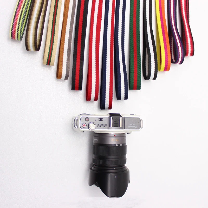 6 colors Popular Slim Series Camera Shoulder Strap Neck Strap For Canon