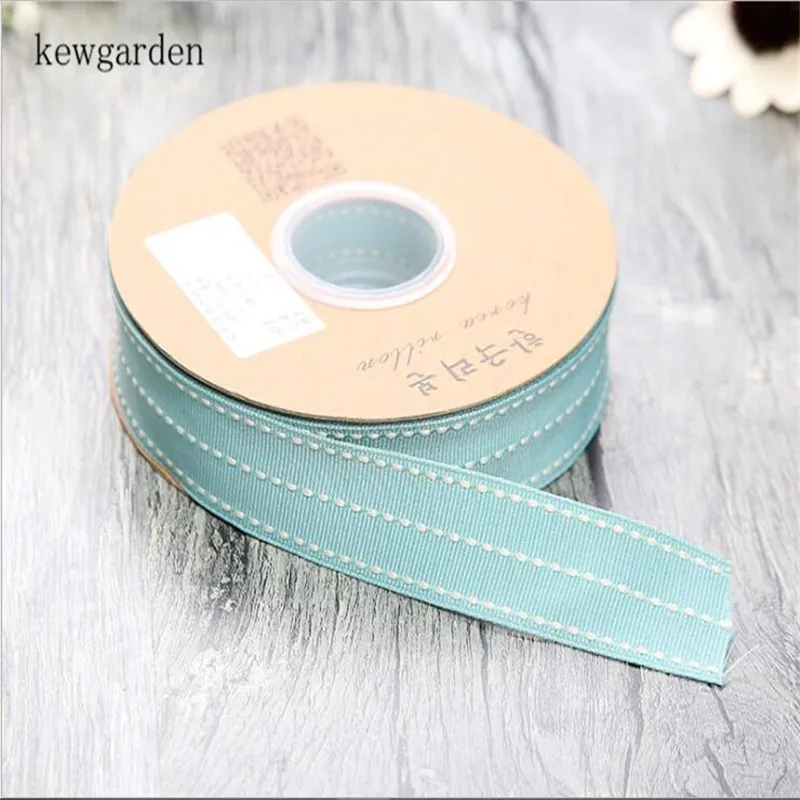 Kewgarden корсажные ленты в горошек 3/8 дюйма 5/8 1 дюйм 1/2 DIY бант атласная лента