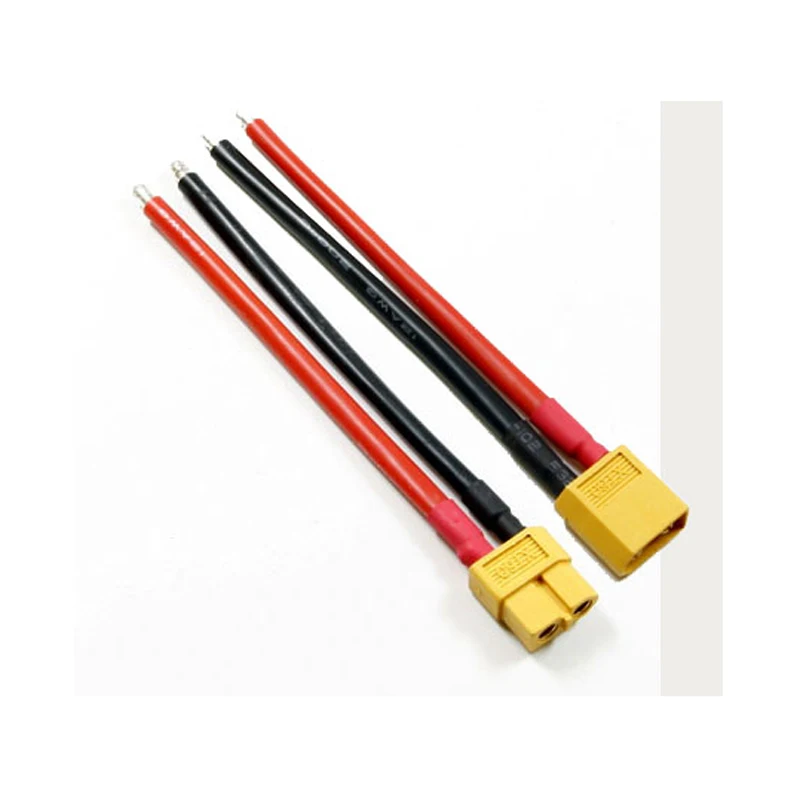 

XT60 Connector Male / Female with Housing 10CM Silicon Wire 12AWG