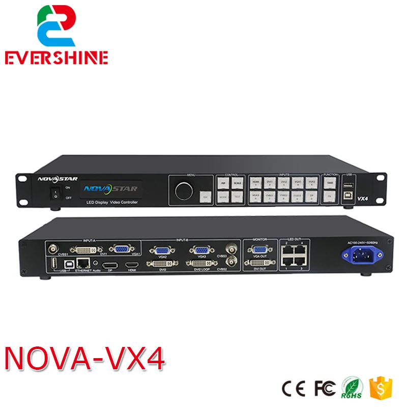 Novastar VX4 светодиодный видеоконтроллер Все в одном HDMI Quad LED прокатный настенный