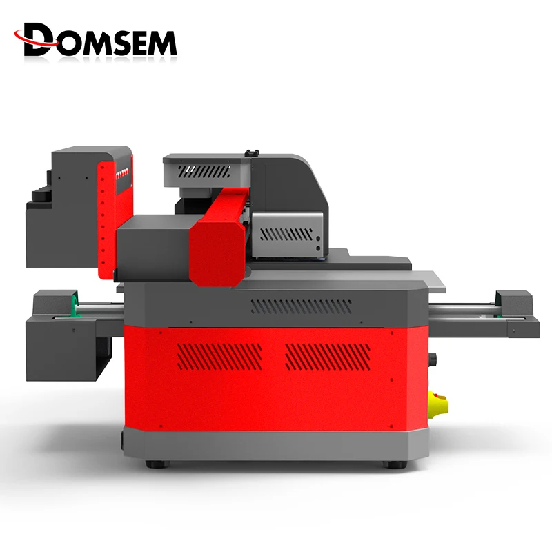 DOMSEM УФ принтер 3360 A3+ струйный планшетный принтер с Epson двойной головкой лак 3D рельефная текстура печать высокая скорость