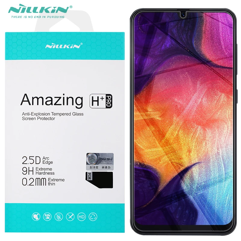 0,2 мм Защитное стекло для samsung A50 Nillkin H+ PRO, Взрывозащищенная защитная пленка для samsung Galaxy A50, закаленное стекло