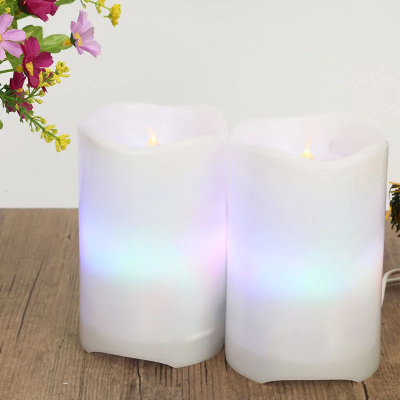 

1 Pcs LED Candle Projection Lights Flameless Candles with Remote Control Rotate Stars Fruits Lamp HVR88