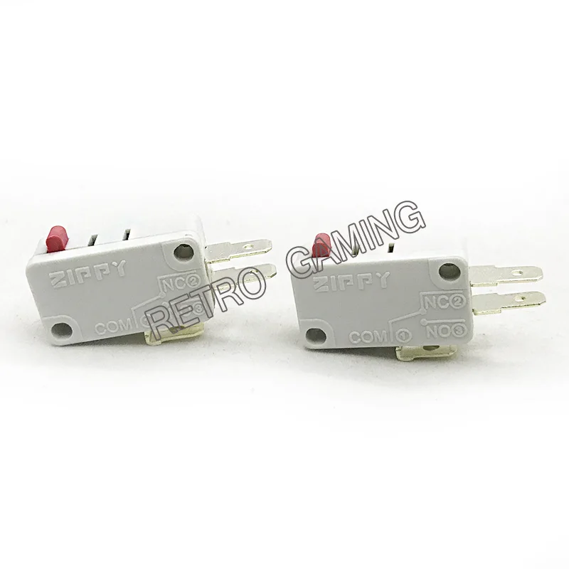 US $123.70 1000pcs ZIPPY Microswitch for Push Button 3 pin white micro switch for buttonArcade Game Partscabinet accessories