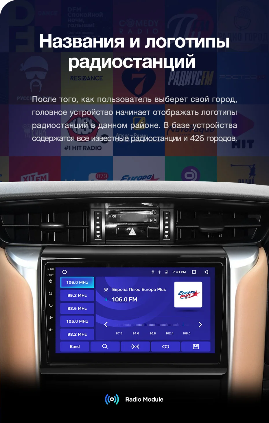 TEYES CC2 Штатная магнитола для Toyota Fortuner 2 Android 8.1, до 8-ЯДЕР, до 4+ 64ГБ 32EQ+ DSP 2DIN автомагнитола 2 DIN DVD GPS мультимедиа автомобиля головное устройство