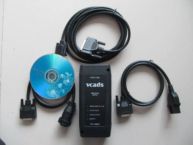 Для Volvo VCADS Pro 2,40 Версия для Volvo VCADS грузовик диагностический инструмент грузовик диагностический Vcads Быстрая