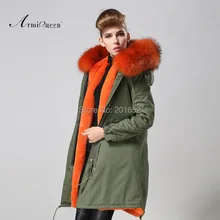 Женское зимнее модное пальто, парка, теплое пальто из искусственного меха с длинным рукавом и капюшоном, длинное пальто с воротником енота