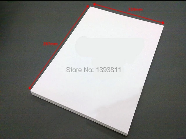 Waterproof Polymer Paper Synthetic Paper Blank Sticker For Laser