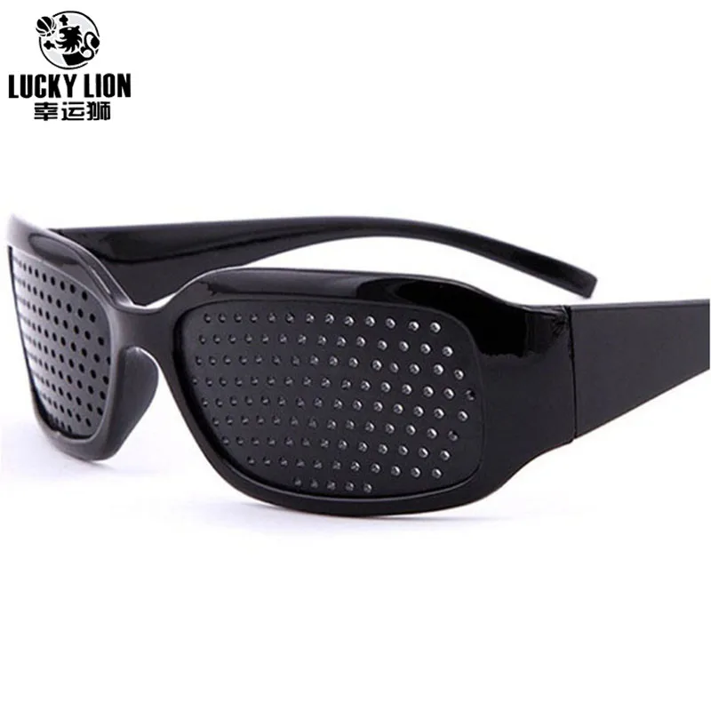 Black hole Sunglasses Anti fatigue Vision Care Pin Hole Microporous