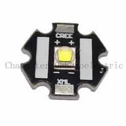 5 шт. Cree XLamp xml2 XM-L2 10 Вт белый 6500 К высокое Мощность светодиодный излучатель лампы с 20 мм радиатора для фонарика DIY