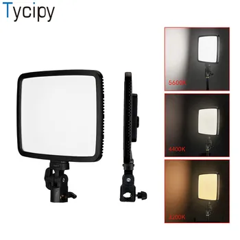 

Tycipy PT-24B LED Camera Viideo Studio Photography Lamp Light Adjustable Bi-Color 3200k-5600k For Canon and Nikon Camera