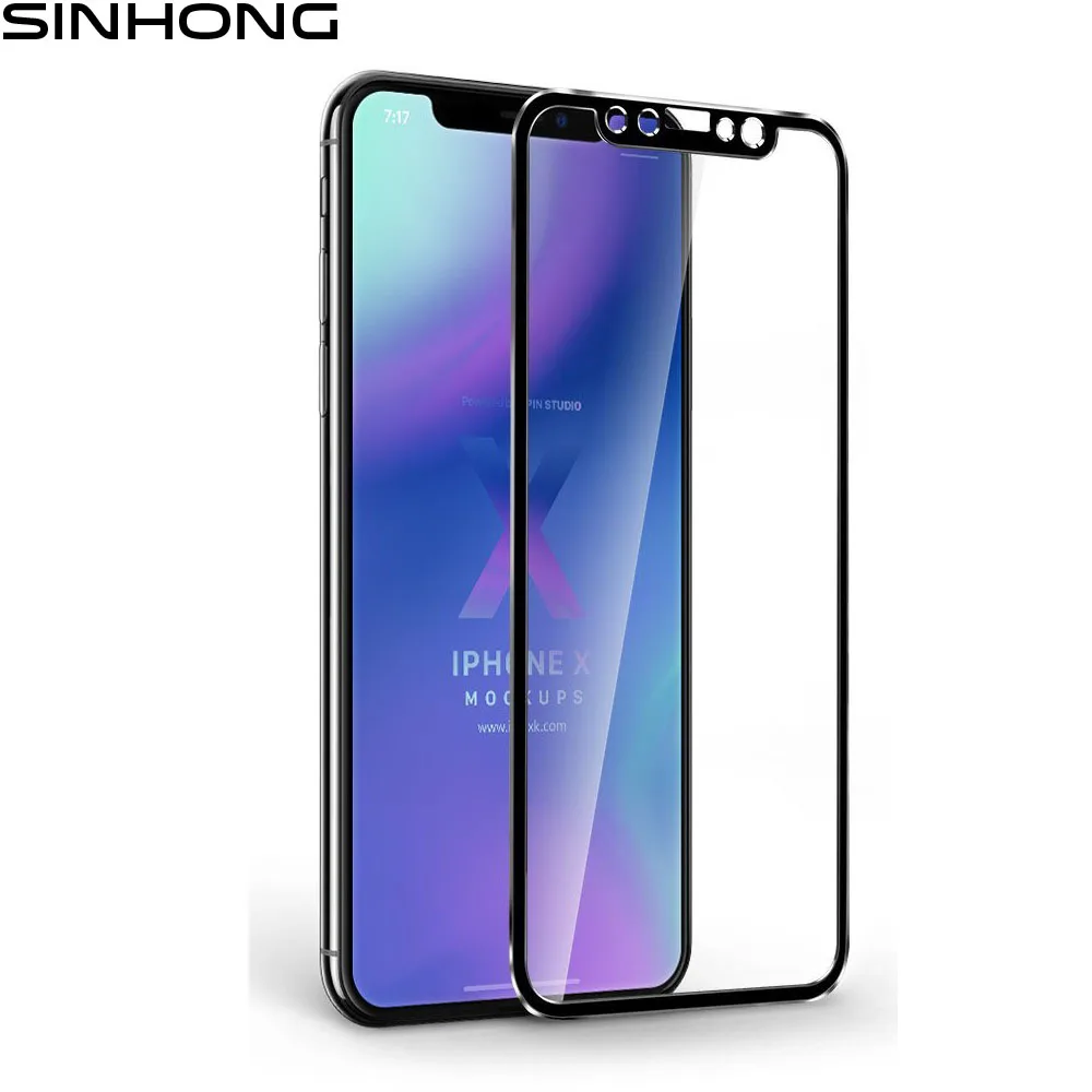 3D Cover Tempered Glass for iPhone 7 8 6 6s plus Case