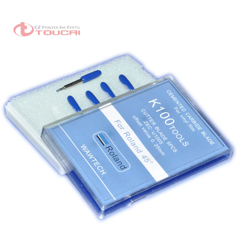 10pcs/lot Roland plotter cutting blade cutter knife 45 degree roland 45