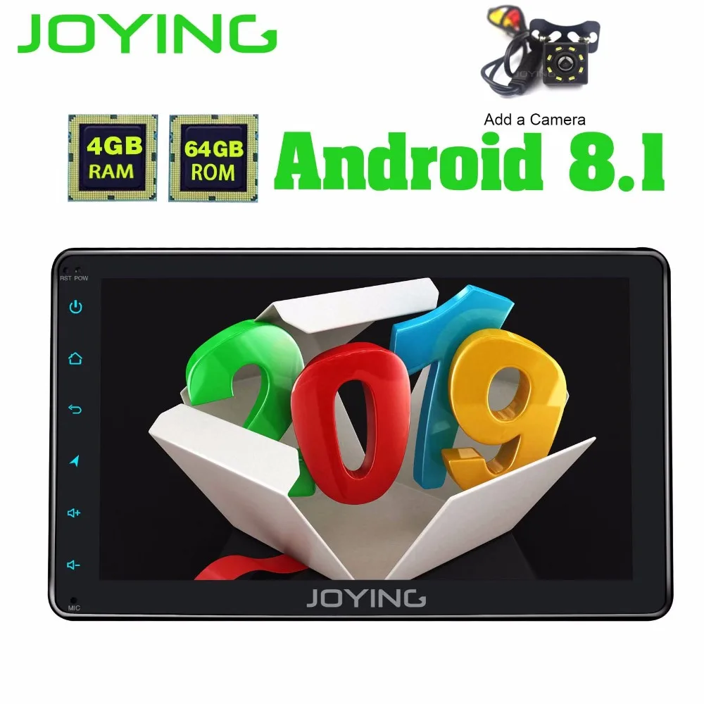 8 &quotJOYING двойной 2 2Din головное устройство магнитофон Универсальный Android 1
