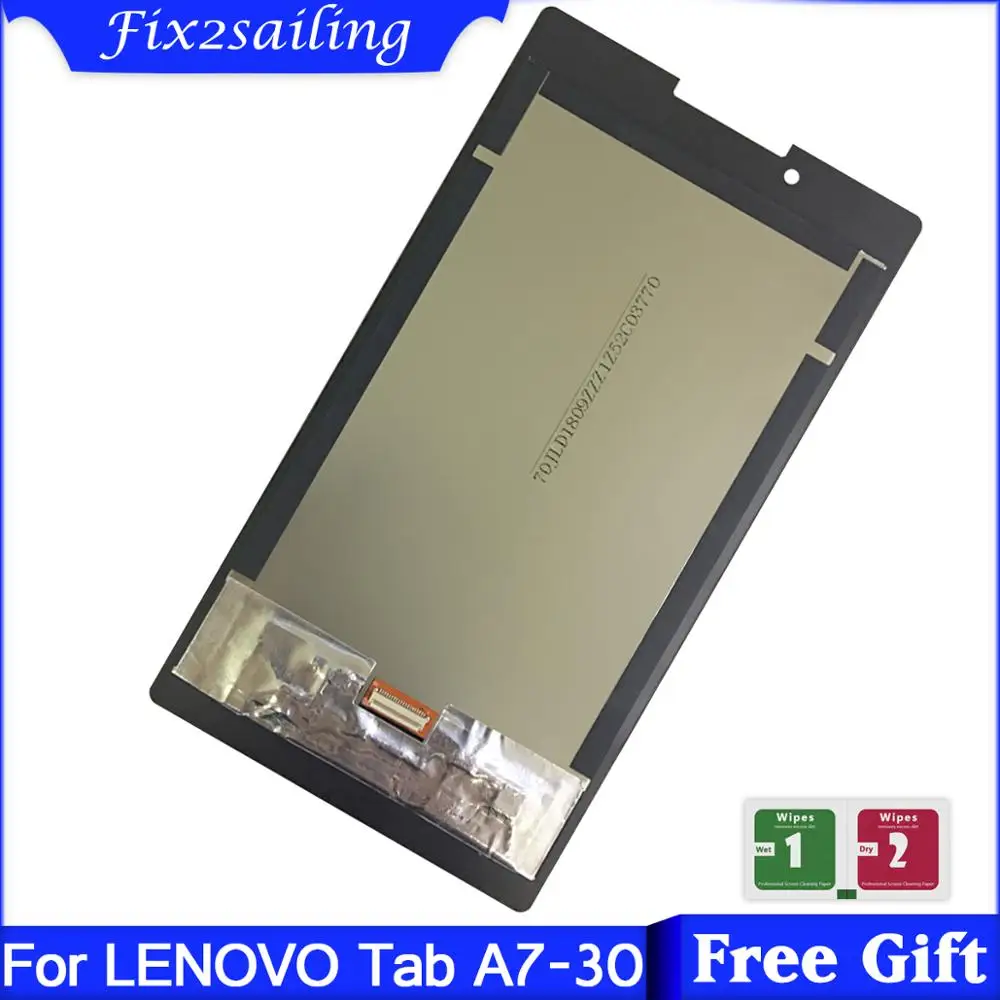 

New Tablet LCDS For Lenovo Tab 2 A7-30 A7-30HC Touch screen LCD display assembly Replacement For Lenovo Tab 2 A7 A7-30D