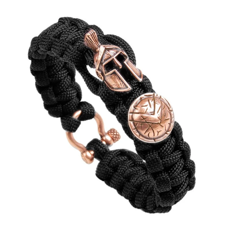 Новые ювелирные изделия мужские браслеты/Pulseira/Роскошный наружный амулет веревка браслет для выживания/Винтаж/браслеты ручной работы плетеный браслет
