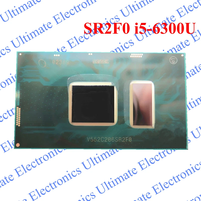 

ELECYINGFO Refurbished SR2F0 i5-6300U SR2F0 i5 6300U BGA chip tested 100% work and good quality